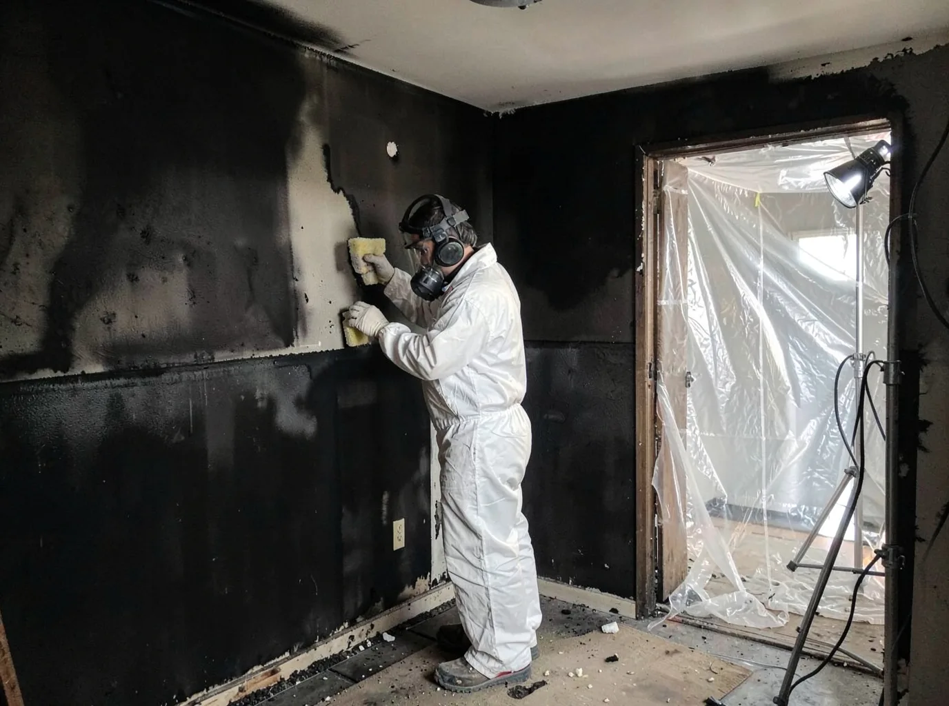 Fire Damage Restoration company in Tampa, KS